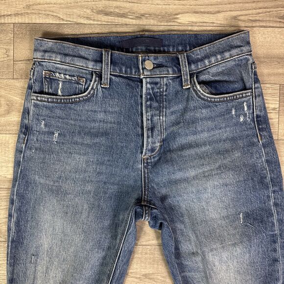 Joe's Jeans Straight Leg Women Jeans - Blue - Picture 3 of 8